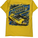 Frankie Heckenast Jr. Unbranded Graphic T-Shirt - Small Yellow Cotton