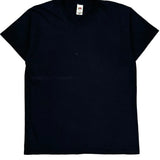 Fruit Of The Loom T-Shirt - Medium Black Cotton