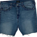 True Religion Denim Shorts - 40W 7L Blue Cotton