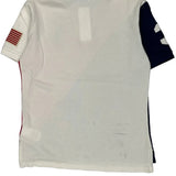 Age 10-12 Polo By Ralph Lauren Graphic Polo Shirt - Medium Navy Cotton