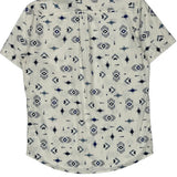 Levis Short Sleeve Shirt - Medium Blue Cotton