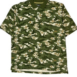 Ecko Unltd Camo Polo Shirt - XL Khaki Cotton