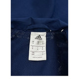 Adidas Track Jacket - Medium Blue Polyester