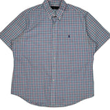 Ralph Lauren Checked Short Sleeve Shirt - XL Multicoloured Cotton