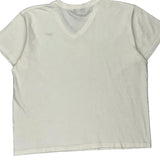 Nike T-Shirt - Large White Cotton