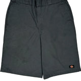 Dickies Cargo Shorts - 34W 12L Grey Cotton Blend