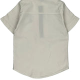 Age 5 Disney Cartoon Short Sleeve Shirt - Small White Cotton