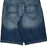 Phat Farm Denim Shorts - 36W 14L Blue Cotton