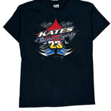 Motorsports Gildan Graphic T-Shirt - Medium Black Cotton