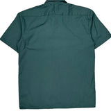 Dickies Short Sleeve Shirt - Medium Green Polyester Blend