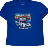 Daytona 500 Nascar T-Shirt - XL Blue Cotton