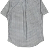 Ralph Lauren Checked Short Sleeve Shirt - Medium Blue Cotton