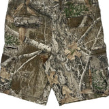 George Cargo Shorts - 36W 10L Camo Cotton Blend