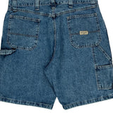 Wrangler Carpenter Shorts - 36W 10L Blue Cotton