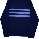 Polo By Ralph Lauren Striped Sweater - Large Blue Cotton