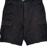 Levis Cargo Cargo Shorts - 36W 10L Black Cotton