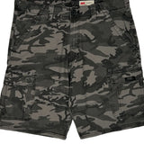 Wrangler Camo Cargo Shorts - 34W 10L Camo Cotton