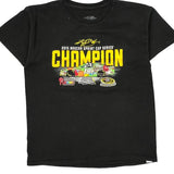 Age 12-13 2015 Nascar Sprint Cup Series Champion Nascar T-Shirt - Large Black Cotton