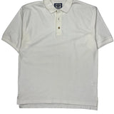 Lee Polo Shirt - Large White Cotton