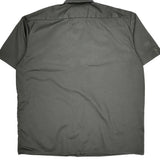 Dickies Short Sleeve Shirt - 2XL Gray Polyester Blend