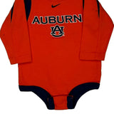 Age 3-6 Months Auburn Nike College Bodysuit - 4XS Orange Cotton