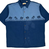 Sideout Short Sleeve Shirt - XL Blue Silk