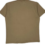 Single Stitch Riverdance Anvil T-Shirt - XL Brown Cotton