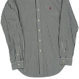 Ralph Lauren Striped Shirt - Small Black & White Cotton