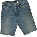 Levis Denim Shorts - 30W 10L Blue Denim