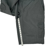 Dickies Cargo Shorts - 32W 10L Grey Polyester Blend