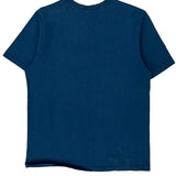 Reverse Weave Champion T-Shirt - Large Blue Cotton