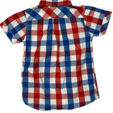 Age 6 Tommy Hilfiger Checked Short Sleeve Shirt - Small Multicoloured Cotton