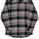 Age 10-12 Carhartt Checked Flannel Shirt - Medium Black Cotton
