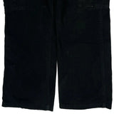 Wrangler Cargo Trousers - 32W 30L Black Cotton