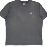 Carhartt T-Shirt - 2XL Gray Cotton