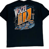 Justin Vogel Gildan Nascar T-Shirt - XL Black Cotton