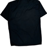 Dickies Short Sleeve Shirt - Small Black Polyester Blend