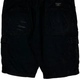 Armani Exchange Cargo Shorts - 34W 10L Black Cotton