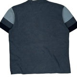 Vintage Armani Exchange T-Shirt - Large Blue Cotton