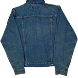 Wrangler Denim Jacket - Small Blue Denim