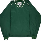 Champion Windbreaker - Large Green Nylon