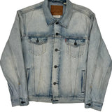 Levis Denim Jacket - Large Light Wash Denim