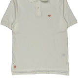 Polo By Ralph Lauren Polo Shirt - Large White Cotton