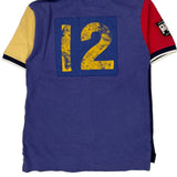 Age 8 Polo By Ralph Lauren Graphic Polo Shirt - Small Multicoloured Cotton