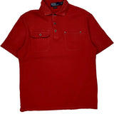 Polo By Ralph Lauren Polo Shirt - Medium Red Cotton