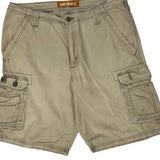 Lee Cargo Shorts - 36W 10L Beige Cotton