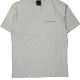 Tommy Hilfiger T-Shirt - Large White Cotton