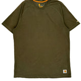 Carhartt T-Shirt - Medium Green Cotton Blend