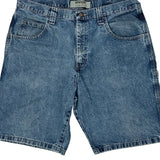Wrangler Denim Shorts - 36W 9L Blue Denim