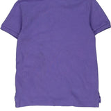 Age 7 Polo By Ralph Lauren Polo Shirt - Small Purple Cotton